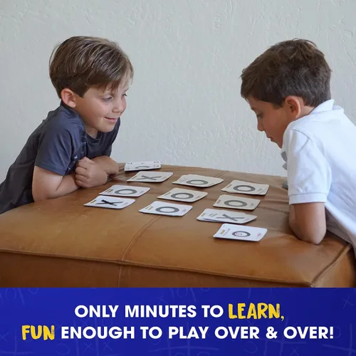 Miniatura 7 de Zobmondo!! Tic Tac Whoa!! Juego de cartas de Tic Tac Toe 5 en 1, divertido para familias y niños