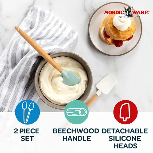 Miniatura 3 de Nordic Ware Juego de espátula, pequeño, multicolor