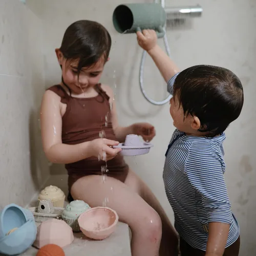 Miniatura 4 de mushie Taza de Enjuague para Baño de Bebé 100% Silicona de Grado Alimentario Taza de Enjuague para Champú y Lavado Corporal para Niños