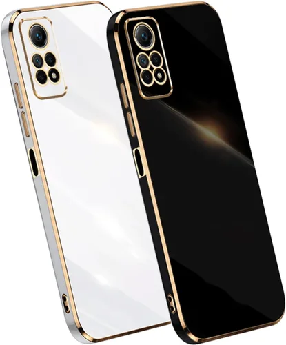 Miniatura 14 de Paquete de 2 fundas de teléfono para Xiaomi Redmi Note 12 Pro 4G, funda galvanizada de silicona TPU para Xiaomi Redmi Note 12 Pro 4G para hombre