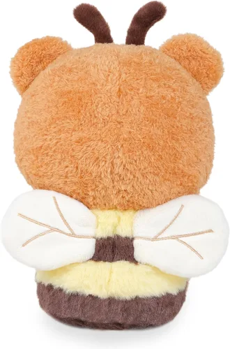 Miniatura 9 de Cuddle Barn PlushGoals - Hunny The Sweet Bear Bee Lindo peluche Kawaii de peluche de miel abejorro suave, regalo de peluche de Fairycore