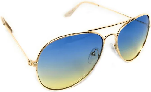 Miniatura 3 de WebDeals Retro - Gafas de sol de metal Aviator tamaño niño