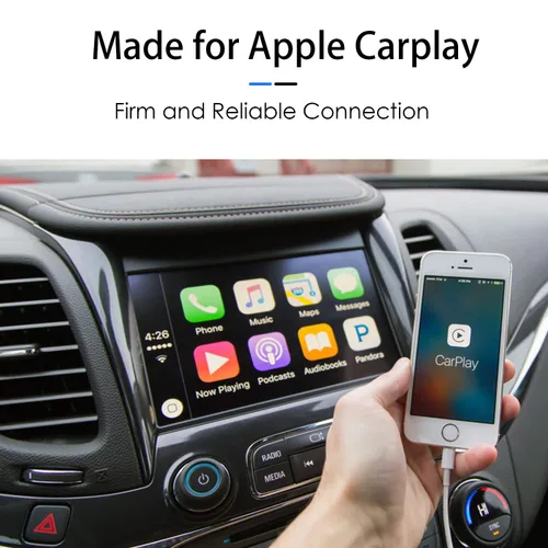 Miniatura 2 de Cable de Apple CarPlay para automóvil, cable USB C a Lightning para iPhone 14, 14 Pro Max, 13, Plus, SE 2nd/12/11/Xs/XR, iPad 4/5/6/7/8, Mini
