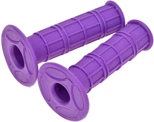 Miniatura 7 de HIAORS Agarraderas universales de goma suave de 0.866 in 7/8 pulgadas, compatibles con CRF50, XR50, KLX250, SSR125, Pit Bike CRF150F, CRF230F
