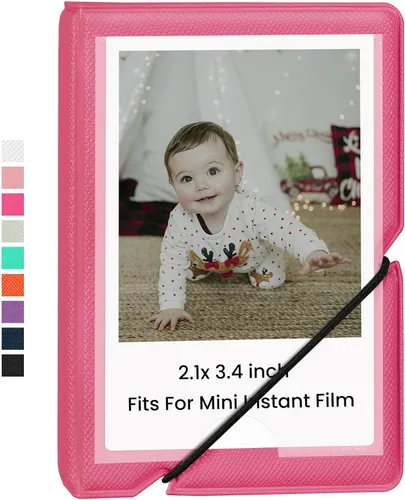 Miniatura 13 de Álbum de fotos mini Lifting con 28 bolsillos para fotos de 2x3 pulgadas, compatible con Fujifilm Instax Mini 7s 8 9 11 25 26 40 50s 90 Evo Z2300