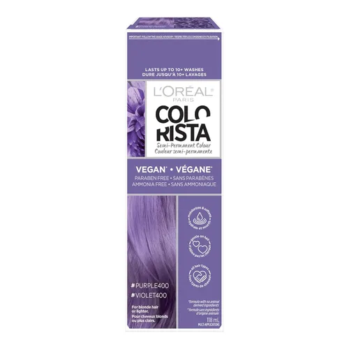 Miniatura 19 de L'Oréal Paris Color de Cabello Colorista Semipermanente para Cabello Rubio Claro o Decolorado, Verde Lima