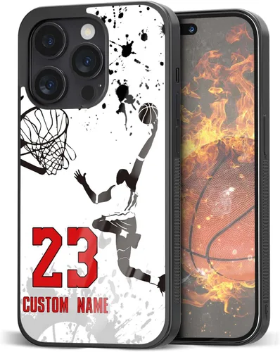 Miniatura 16 de Fundas de teléfono de baloncesto personalizadas para iPhone 8 11 12 13 14 15 16 17 Pro Max Plus Mini para Samsung A03 A13 A14 A15 A51 A52 A53 A54