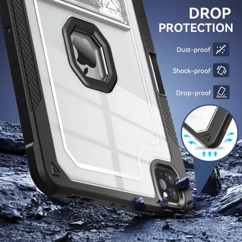 Miniatura 6 de ZoneFoker Funda para iPad Pro 12.9 Pulgadas 6ª/5ª/4ª/3ª Generación 2022/2021/2020/2018, Funda Protectora Esbelta y Resistente para iPad Pro 12.9