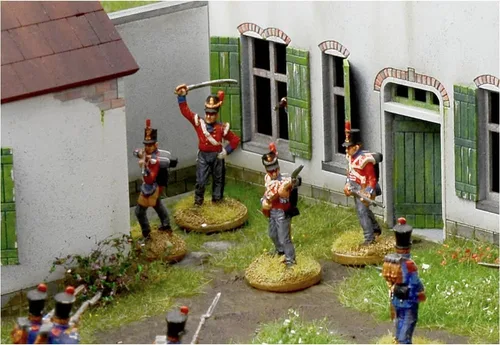Miniatura 6 de Italeri 6197 Waterloo 1815 La Haye Sainte Diorama escala 1/72