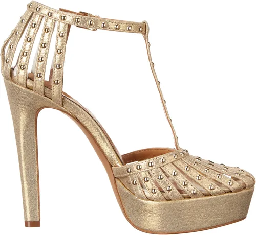 Miniatura 6 de Jessica Simpson Bakir NegroBlanco Correa De Tobillo Tacón De Aguja Rhinestone Bombas