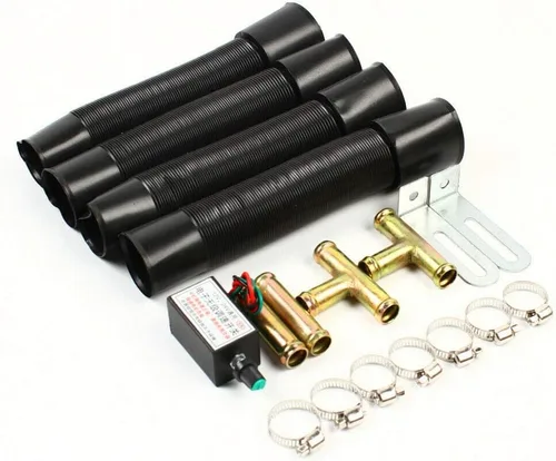 Miniatura 4 de Calentador auxiliar universal de 12 V con interruptor de velocidad para coche o camión, minivans, excavadoras, cosechadoras, 4 puertos, stock de EE.