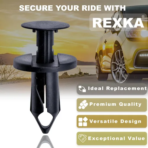 Miniatura 3 de Rexka 20 unids Splash Shield Fender Liner Bumper Cover Retenedor Clips ANR2224 para Land Rover Defender 110 90 Discovery Freelander LR3 LR4 Range