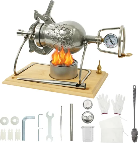 Miniatura 7 de 350ml Máquina de Palomitas de Maíz China, Máquina de Cañón de Palomitas de Maíz China, Máquina de Palomitas de Maíz de Alta Presión, Máquina