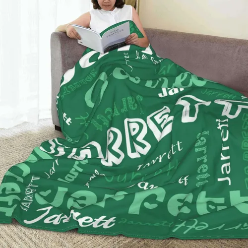 Miniatura 5 de Manta personalizada para niños, manta personalizada con nombre para adultos, mantas de bebé personalizadas, regalos para Navidad, cumpleaños, día