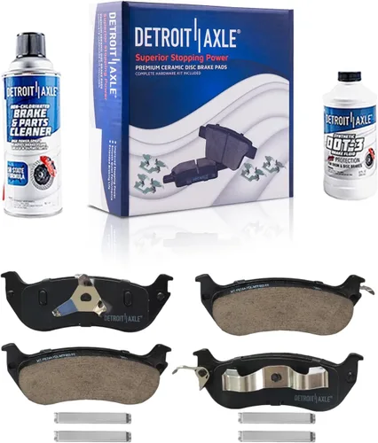 Miniatura 64 de Detroit Axle - Pastillas de freno traseras para Kia Sportage 2017-2022, Hyundai Tucson 2016-2021, pastillas de freno de cerámica 2018 2019 2020