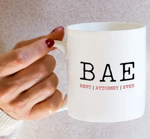 Miniatura 5 de Retreez Taza divertida – Best Attorney Ever BAE Lawyer - Tazas de café de cerámica de 11 onzas – Divertido, sarcasmo, sarcástico, motivacional