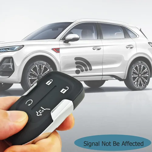 Miniatura 4 de Horande - Funda de reemplazo para llavero de GMC Acadia Terrain 2017 2018 2019 2020 2021, llavero de entrada sin llave