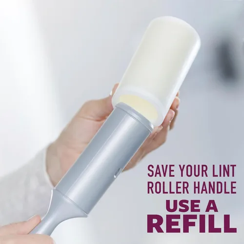 Miniatura 7 de Scotch-Brite Rodillo antipelusa extra adhesivo para mascotas, diseñado para quitar el pelo + pelusa de sofás, ropa, camas de perros y gatos, y más