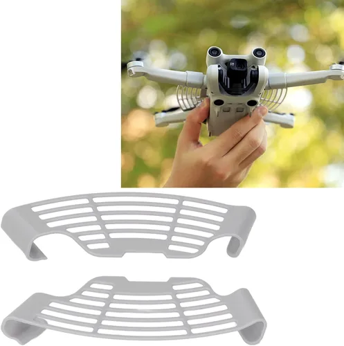 Miniatura 9 de Pilipane Protector de mano para dron profesional de conservación de seguridad para proteger el dron de despegue, compatible con DJ 1 Mini 3 Pro