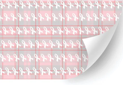 Miniatura 8 de HTV4U Vinilo de transferencia de calor con patrón de concienciación sobre el cáncer de mama (cinta rosa bebé, 18.5 pulgadas x 3 yardas) - Papel