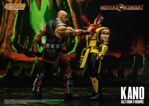 Miniatura 4 de Storm Collectibles Figura de acción Mortal Kombat Kano a escala 1/12