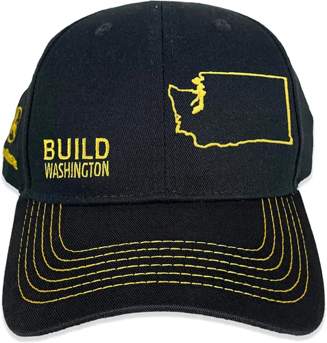 Miniatura 100 de John Deere Toddler Build State Pride State Outline Youth Children's Full Twill Ha