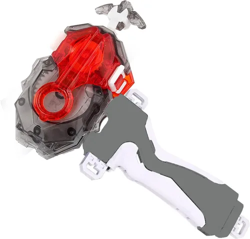 Miniatura 12 de DYT Battling Tops Burst B 184 Custom Bey Launcher LR Left Right Spin DB Layer System , B 11 Launcher Grip Metal Azul