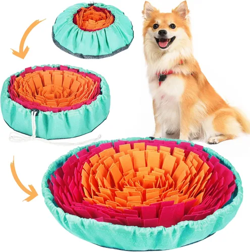 Miniatura 11 de Vivifying Alfombrilla de olfateo para perros, juguetes interactivos de enriquecimiento para perros para aburrimiento y estimulación mental
