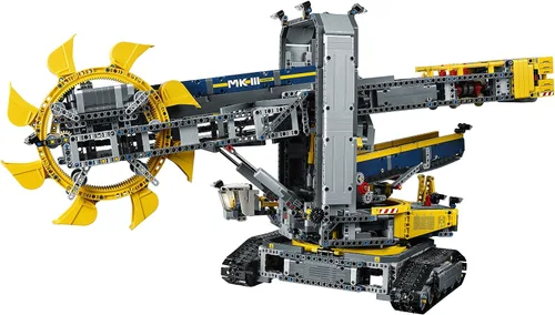 Miniatura 9 de LEGO Technic Excavadora con Rueda de Cubo 42055 Juguetes para Construir