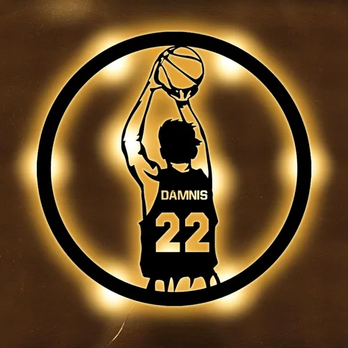 Miniatura 15 de Regalos de béisbol personalizados para niños y niños, letreros de neón personalizados para decoración de pared, luces de neón deportivas, barra LED