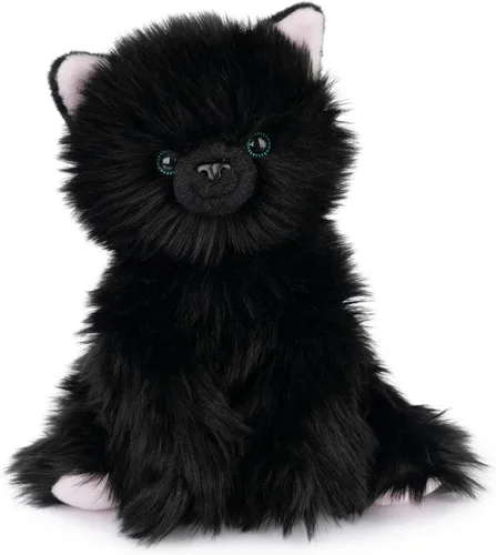 GUND Xavier Gatito de Peluche, Animal de Peluche de Gato Premium para Edades de 1 Año en Adelante, Negro, 9 Pulgadas