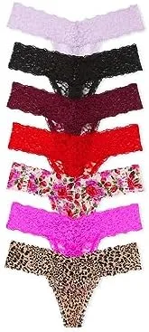 Miniatura 3 de Victoria's Secret Paquete de tangas de encaje, ropa interior para mujer (XS-XXL)