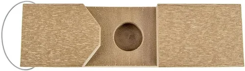Miniatura 2 de B/A Products 48-CAS6 Patín de brazo de control ancho de 5 3/8