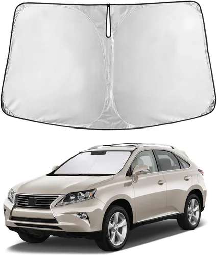 Miniatura 69 de EcoNour Parasol para parabrisas compatible con Hyundai Tucson 2016-2019 2020 2021, visera solar para parabrisas delantero y ventana, bloqueador