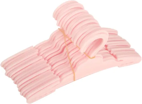 Miniatura 12 de MSYO 20 ganchos de muñeca para ropa de 18 pulgadas, accesorios resistentes para colgar muñecas, funcionan muy bien con varilla de menos de 1/2