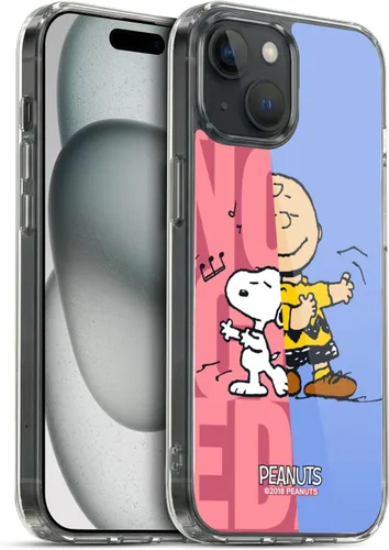 Miniatura 316 de Head Case Designs Funda de gel con licencia oficial de Peanuts Snoopy & Woodstock Halfs and Laughs [protección de grado militar] compatible