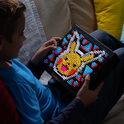 Miniatura 6 de Lite Brite Super Bright HD, Edición Pokémon – Pantalla creativa retro iluminada – Juego educativo para niños, mejora la creatividad, regalo