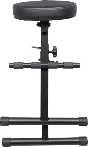 Miniatura 5 de Prox X-GIGCHAIRMK2 - Silla de trono portátil plegable para operador AV para DJ, altura ajustable, con cojín acolchado de terciopelo de 13 pulgadas