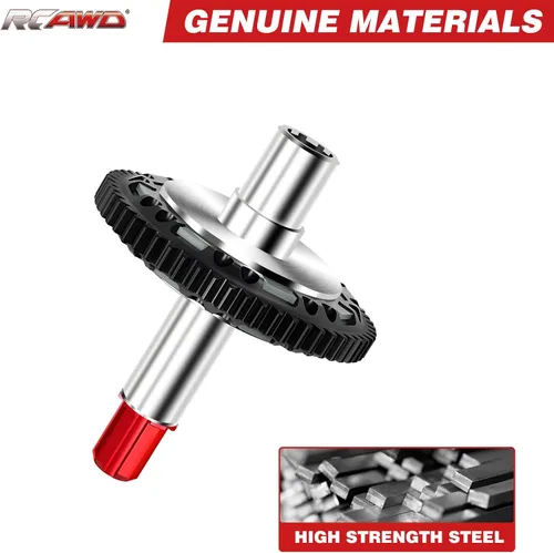 Miniatura 5 de RCAWD 57T Engranaje Espuela 0.8Mod Zapatilla Set 15t 17t Piñón Engranaje para Arrma 1/10 Granito Senton Big Rock 3s blx 550 Mega Kraton Outcast 4s
