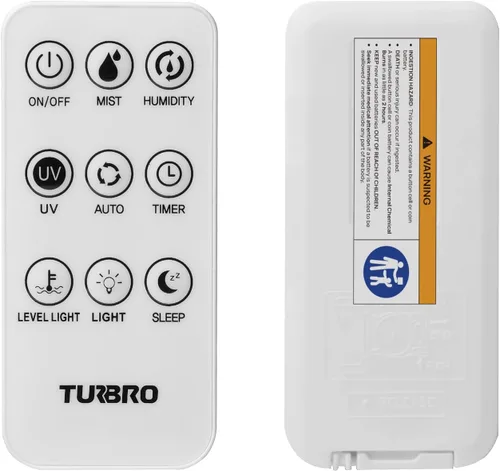 Miniatura 9 de TURBRO Humidificador comercial, habilitado para WiFi, vaporizador de aire ultrasónico de 5.3 galones/20L para habitaciones grandes de hasta 2000