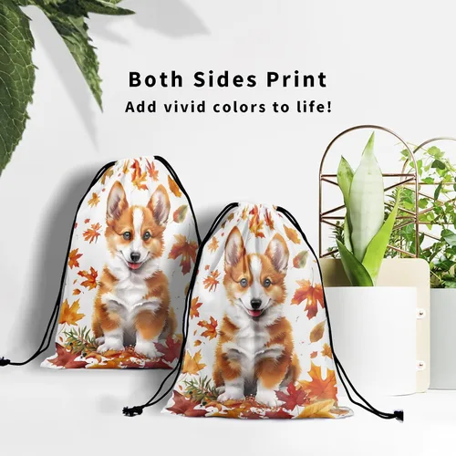 Miniatura 105 de Bolsa de agarre de gimnasia de piel de animal, bolsa de gimnasia con cordón ajustable, bolsa de cuerda para fauna silvestre, Mariposas Galaxy
