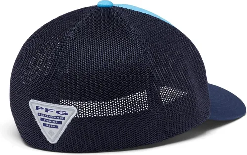 Miniatura 302 de Columbia - Gorra de malla con bandera con árboles unisex para adultos, corona alta