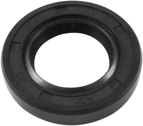 Miniatura 47 de uxcell Caucho doble de los labios del sello de aceite del eje rotatorio métrico 49.2x82.0x16.4 ft m TC, negro
