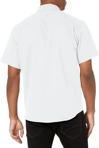 Miniatura 2 de HUK Camisa de manga corta Tide Point para hombre Performance Button Down