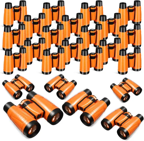 Miniatura 9 de Libima 24 prismáticos compactos educativos a granel con telescopio de cuerda para el cuello para aprender observación de aves, camping, senderismo