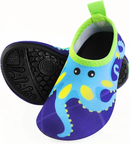Zapatos de agua para niños al aire libre, secado rápido, calcetines acuáticos para deportes, playa, natación, surf, ligeros, para niños pequeños y
