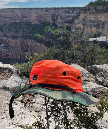 Miniatura 2 de Sombrero reversible Blaze Boonie - 100% Ripstop - Scouting, táctico, SAR, caza, senderismo, camping, pesca, sombrero de sol