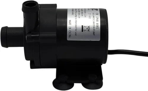 Miniatura 2 de Mini Power Bomba pequeña 12V 24V Micro Bomba de agua sumergible 650L/H Bomba solar de fontanería ultra silenciosa (voltaje: 24V)