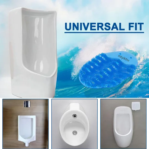 Miniatura 5 de Desodorizador para urinarios, paquete de 50 desodorantes para orinarios, pantalla de orina perfumada, pantalla de orina antisalpicaduras