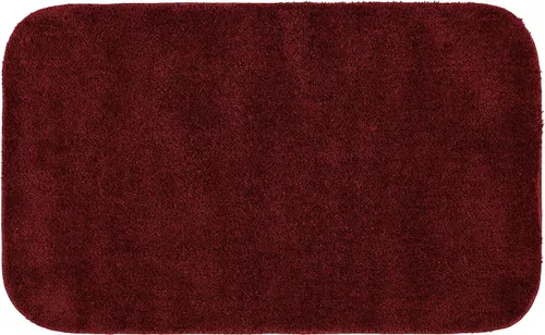 Miniatura 67 de Garland Rug 2 alfombras de baño tradicionales de nailon lavables color morado (17 x 24 pulgadas, 21 x 34 pulgadas), suaves, absorbentes y elegantes